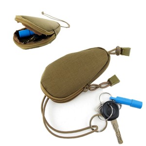 zippered key pouch