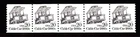 USA PNC SC# 2263b CABLE CAR 20c WATER ACTIVATED PNC5 MNH - PL# 2 - OVERALL TAG