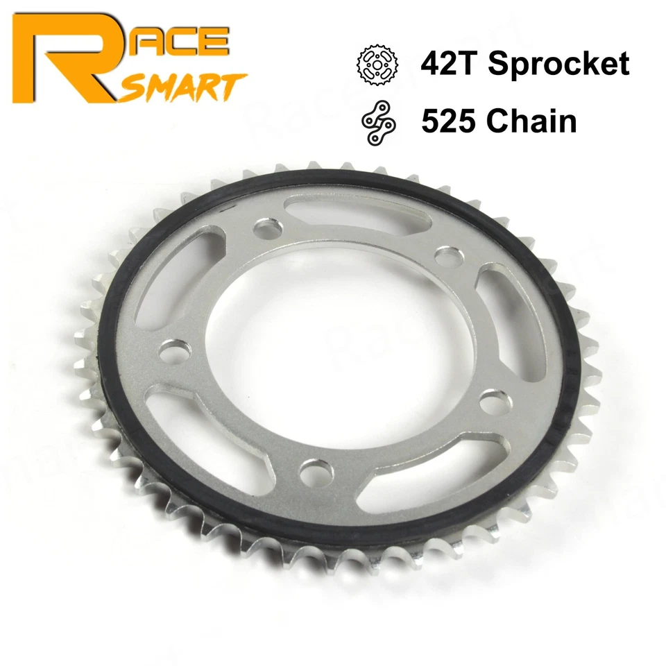 Piñón delantero trasero 525 Pitch 15T 42T para Honda CB600F CB650F CBR650F 2014-2018 Foto 3 de 4