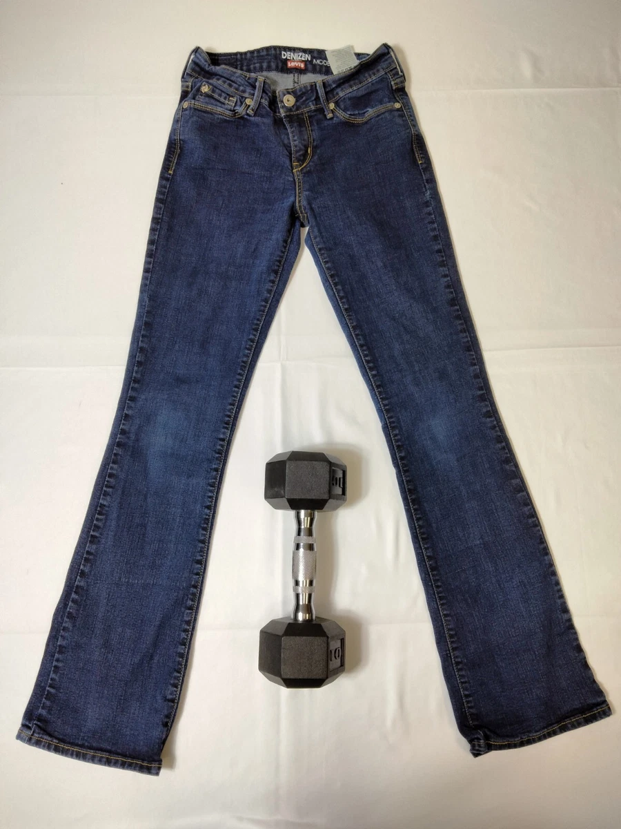 Levi s Jeans Size 2M W26 L32 Womens Mid Rise Skinny Blue Denim eBay