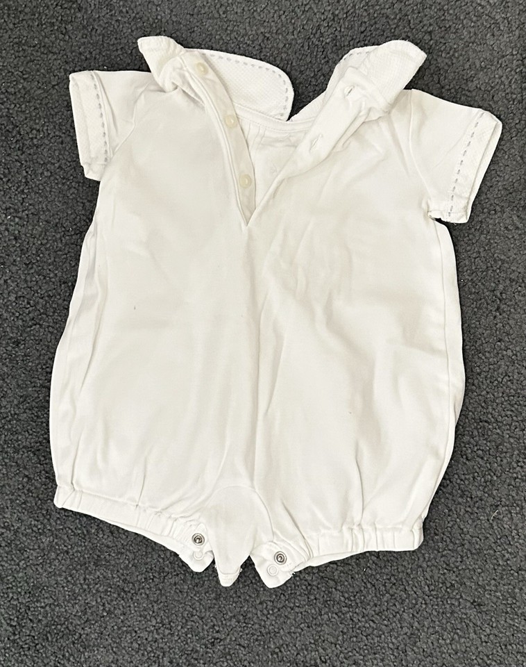 Ralph Lauren Baby White Romper Size 3M eBay