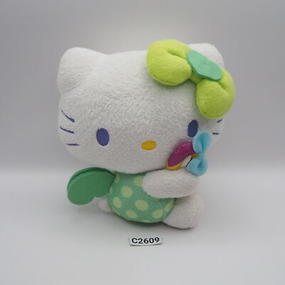 Hello Kitty C2609 Sanrio Eikoh 2012 Angel Candy Plush 6'' Stuffed Toy Doll Japan