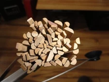 WOOD STICKS – FLAT & HALF ROUND – DIFFERENT SIZES – APROX 40 – AVERAGE 30 INCHES