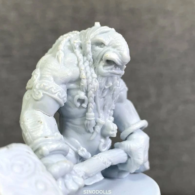 1.5'' Troll Monster Blood Rage Miniatures Board Game Figures Role Playing Models - Image 3 of 3