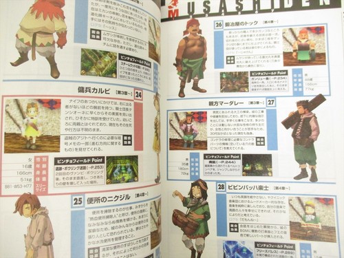 MUSASHIDEN Brave Fencer Kaitai Shinsho Guide Sony PS1 Japan Book 1998 AP07 - Picture 5 of 5