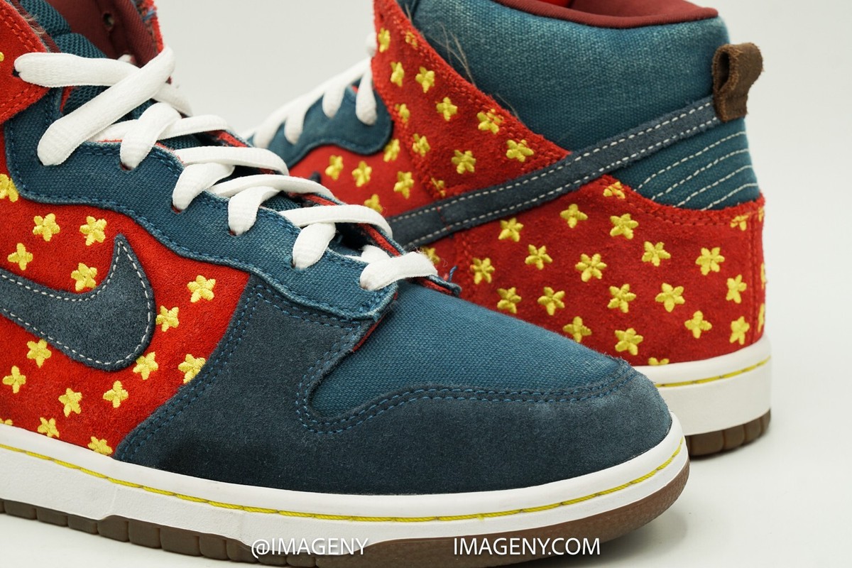 NIKE DUNK SB HIGH USED SIZE 10 QUAGMIRE NIGHTSHADE 313171 331 | eBay