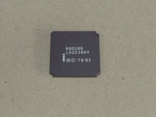 INTEL R80188 IC vergoldet Ceramic 8 MHz 1MB CPU Mikroprozessor Vintage
