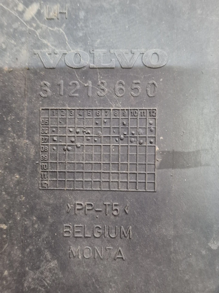 Front Left Genuine Wheel Arch Liner Splash Guard Volvo V70 Xc70 31213650 — 第 2/2 张图片