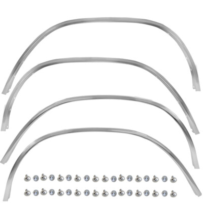 1973~1979 Ford Truck  F150 F250Wheel Opening Molding Set Front+Rear+Right+Left