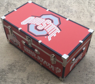 Ohio State Buckeyes Storage Trunk Footlocker 30x16x12.5 USA Made