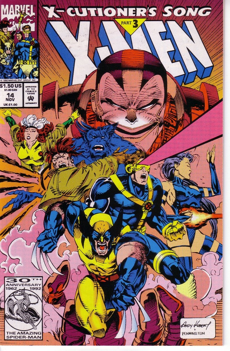 X-MEN #14 (VF-NM) 1992 Andy Kubert MARVEL COMICS | eBay