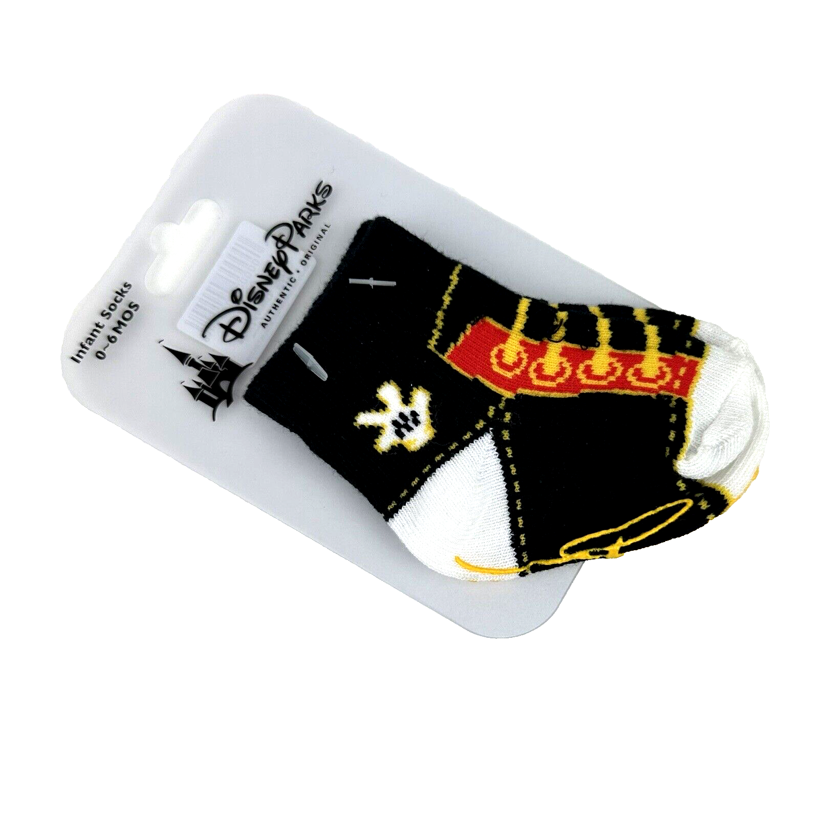 PONY Calze Topolino in cotone alla caviglia Disney Parks bambino nere taglia 0 6 MO