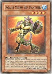 Koa'ki Meiru Sea Panther - SOVR-EN027 - Common - Unlimited Edition x3 - Lightly