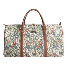 Signare Tapestry Floral Large Duffle Bag Overnight Bags Weekender