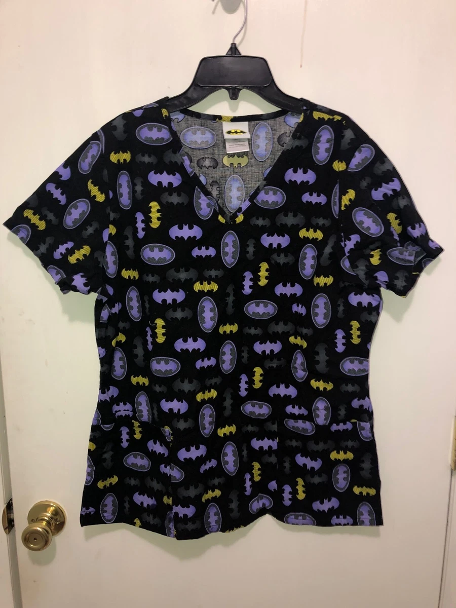 Batman scrubs best sale women's