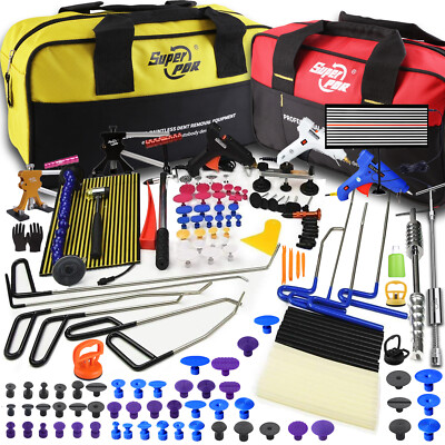 PDR Car Dent Repair Kit - Paintless Dent Removal Tools with Slide ...