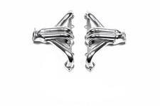 Flowtech 31000flt Ceramic Coated Block Hugger Exhaust Header Sbc