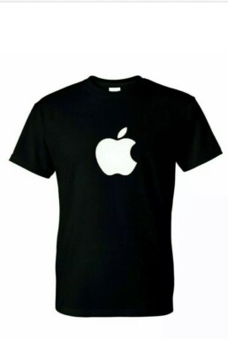 T-shirt with mask  Apple tees