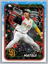 2024 Topps Holiday #H191 Yuki Matsui