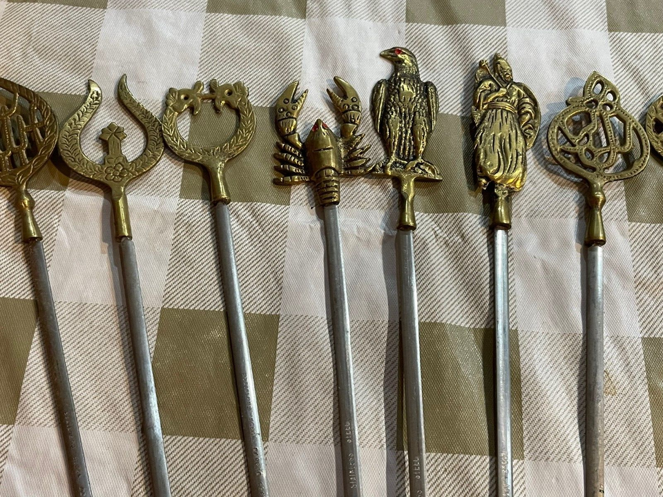 Tarzan Inox Turkey 12 Shish Kabob Skewers 16" Stainless Steel W