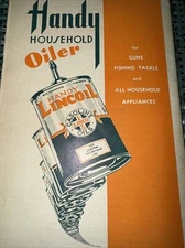Vintage Nov. 1934 American Motor Traveler LINCO Ohio Oil Original Booklet (B8)