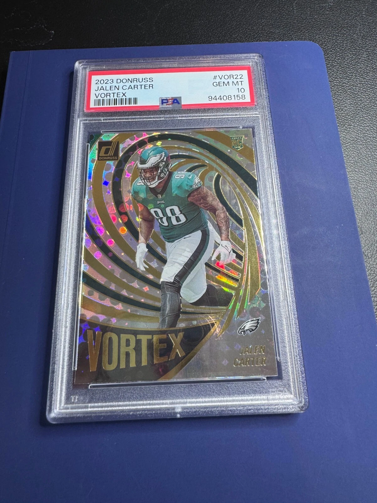 Jalen Carter Panini Donruss Vortex #VOR22 Base
