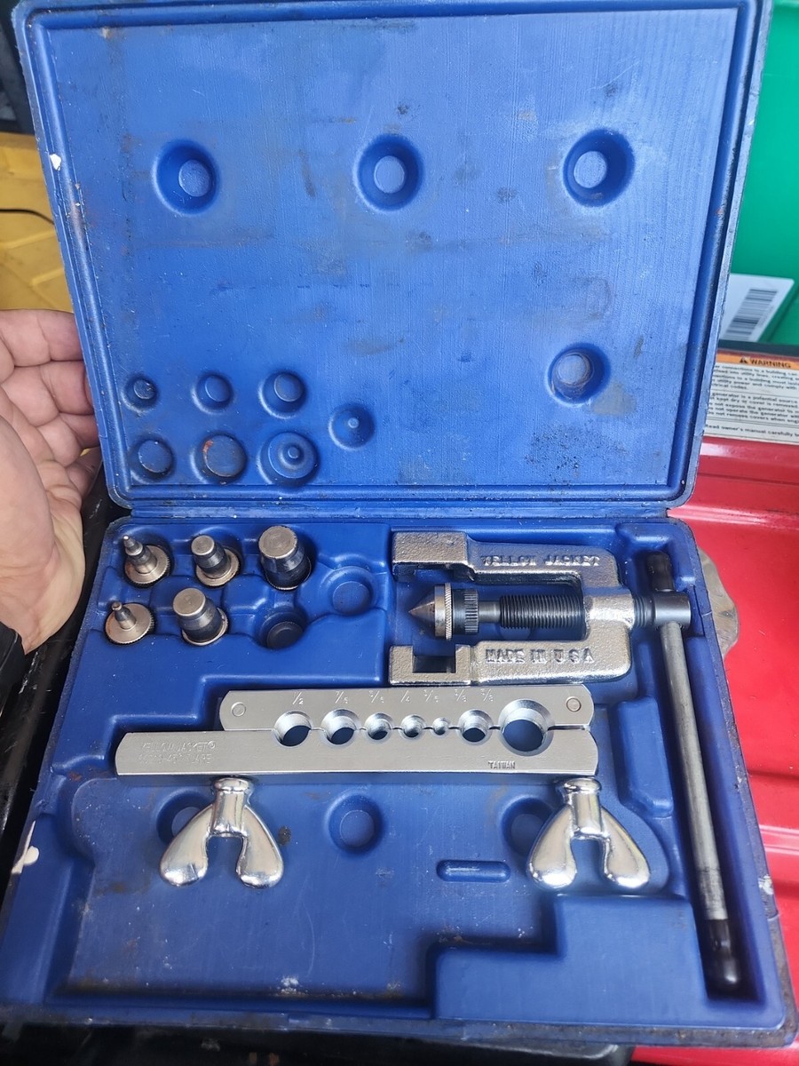 Pipe Flaring Yellow Jacket Swage Flare Kit Yellow Jacket 3/16