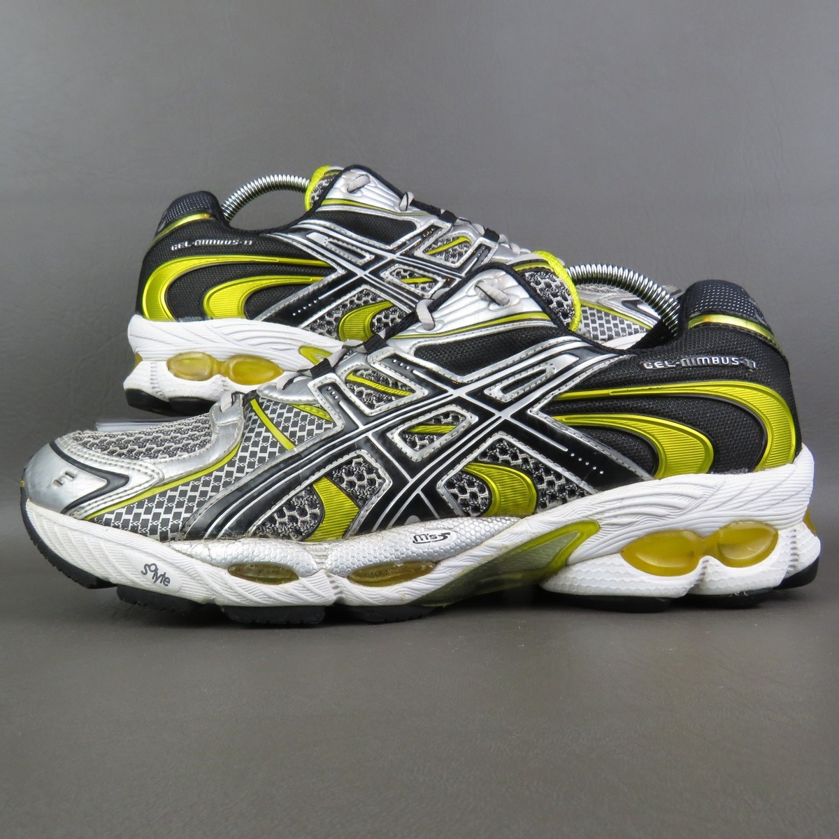 Asics Shoes - 2009 Gel Nimbus 11 Lightning Yellow Chrome Silver