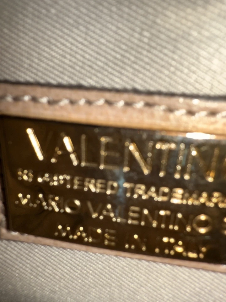 Bolso de hombro para mujer Mario Valentino rosa claro Foto 3 de 4