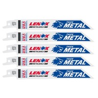 Lenox 614R 5X SäBelsäGeblatt 150Mm Bi-Metall 14TPI Metall Edelstahl T-TräGer