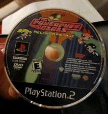 PS2 The Powerpuff Girls Relish Rampage 2002