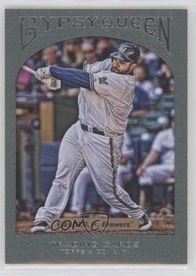 2011 Topps Gypsy Queen Framed Green Prince Fielder #86 r9d