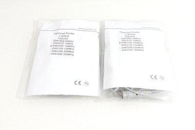 2x Instructions Passive Probe OW3100 100MHz Digital High Voltage Clip #R