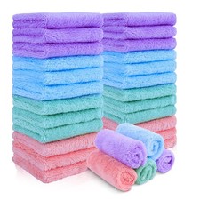 Makeup Remover Cloths 28 Pack - Super Soft Premium Coral Velvet Facial Cleansing