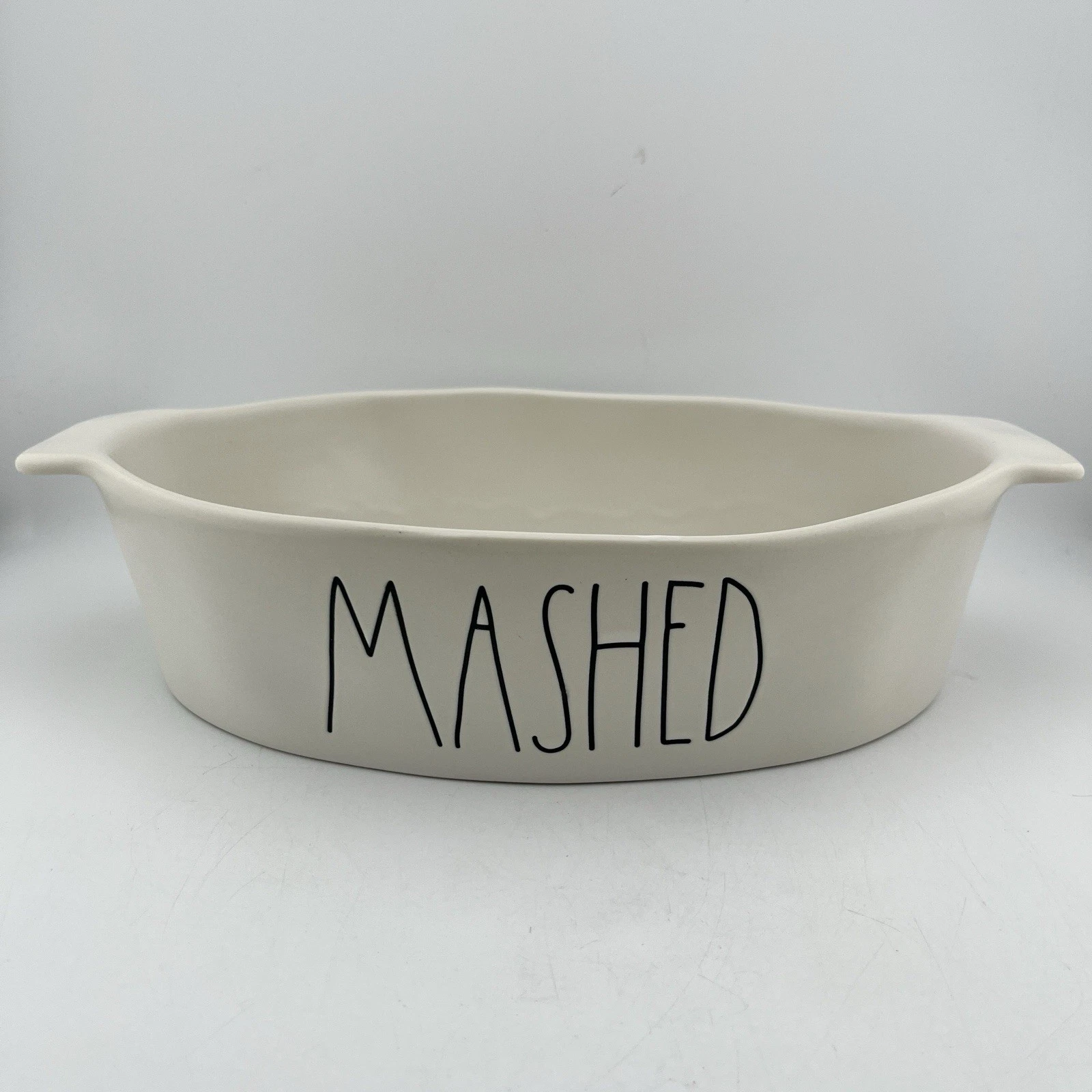 RAE DUNN Oval Baking Serving MASHED Casserole Dish Bowl
Opens in a new window or tab