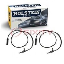 2 pc Holstein Rear ABS Wheel Speed Sensors for 2014-2015 BMW 328i GT xDrive rj