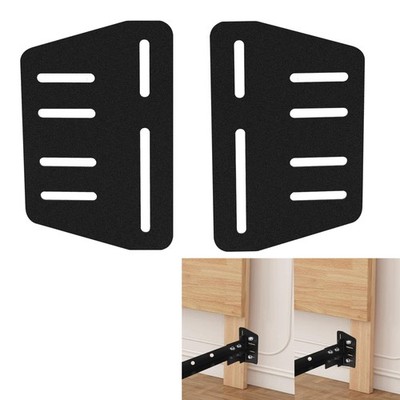 2 PCS Bed Frame Adapter for Headboard, Heavy Duty Bed Frame Adapter Connector...