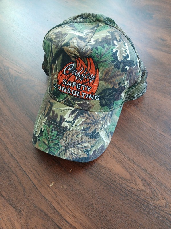 Caffey Safety Consulting Realtree Camo Snapback Hat