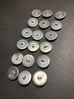 Lot of 18 Buttons with Raised Horse Design. Vintage Buttons — photo 2