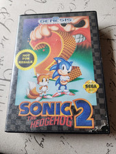 Sonic the Hedgehog 2 Original case and manual ONLY Sega Genesis