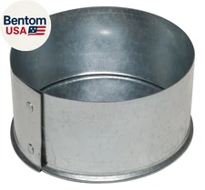 10" End Cap round Duct Fitting, 26 Ga.
