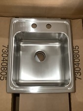 Elkay Kitchen Sink Stainless Steel Drop-In W/Drain LRAD172065PD2 RM6 599