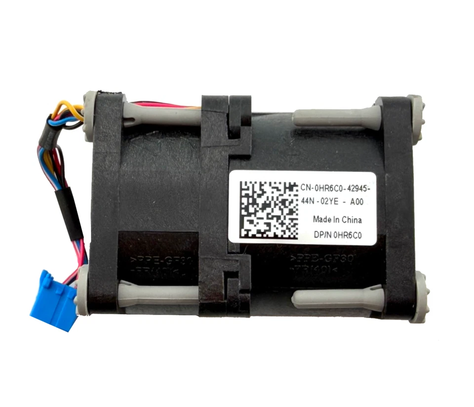 4 x DELL GFC0412DS DP/N 0HR6C0 POWEREDGE R320 R420 R710 SERVER GEHÄUSELÜFTER - Bild 3 von 4