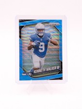 2025 Panini Prizm Kenneth Walker III Blue Wave Prizm Color Match /230 #272