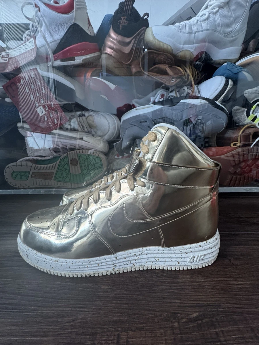 Nike Lunar Force 1 Hi Sp Liquid Gold for Sale | Authenticity
