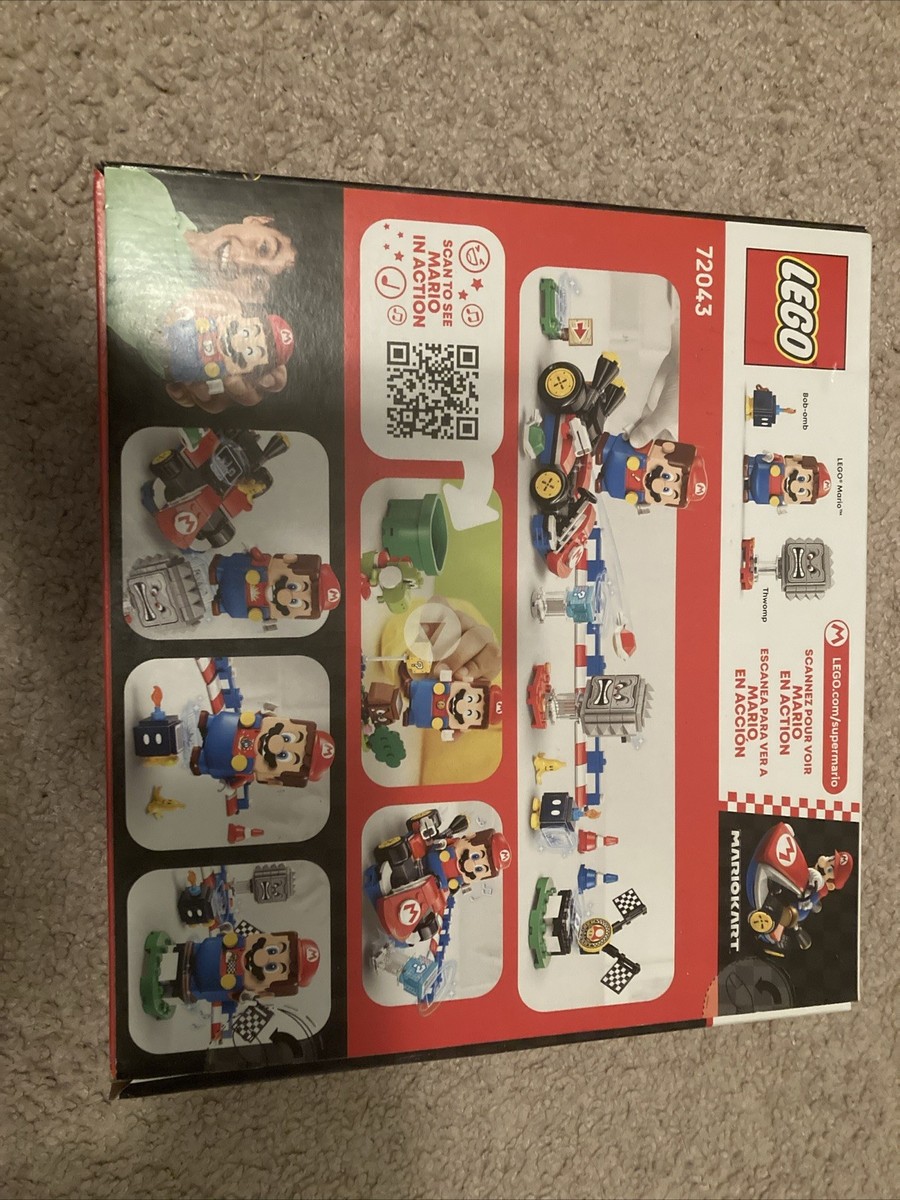 Lego Super Mario Mario Kart 72043 With Interactive Mario Figure | eBay