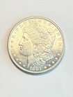 BRILLIANT UNCIRCULATED 1881-O MORGAN SILVER DOLLAR