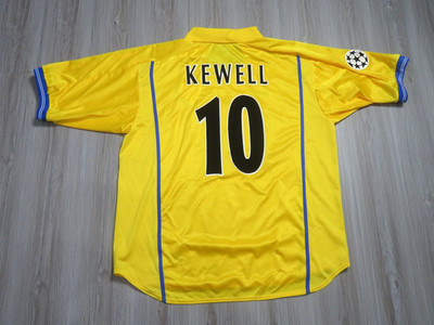 2000-02 Leeds United Player Issue Away L/S Shirt Size XL Harry Kewell Nike