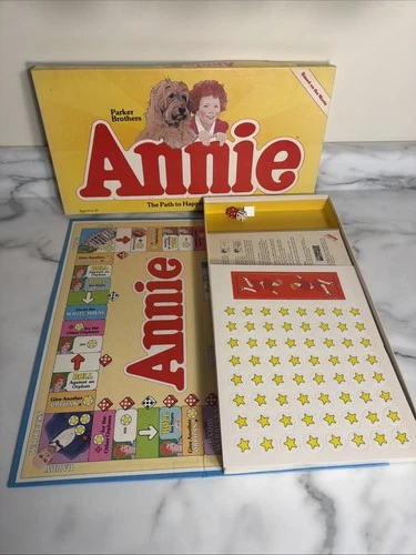 Vintage 1981 Parker Brothers Annie The Path To Happiness Board Game Great Cond