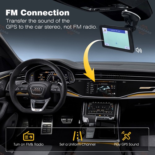 Auto Navigationsgerät GPS EU Karten;Karten Update Navigation 8G+128MB 5 Zoll - Bild 10 von 17